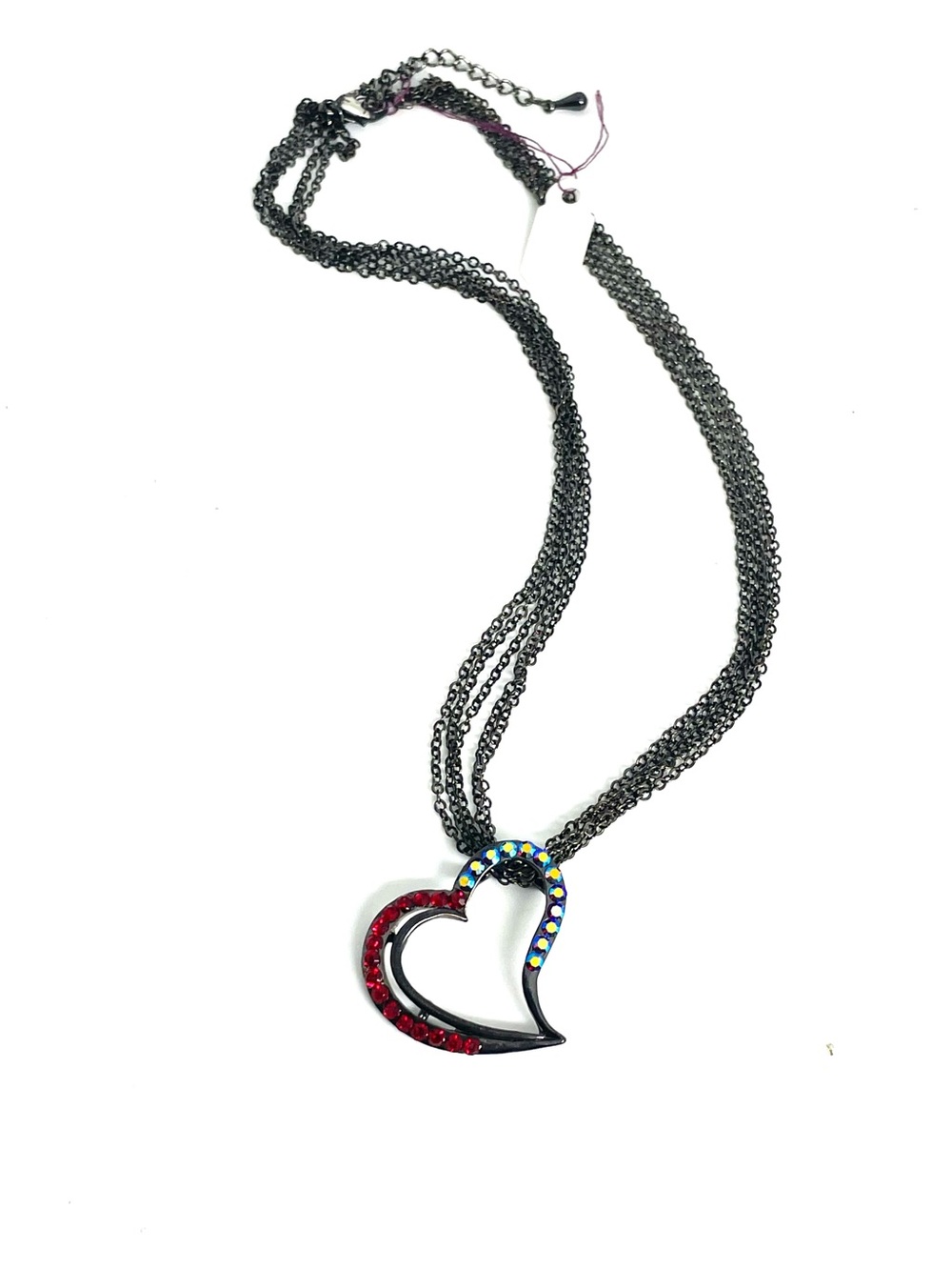 New Boutique Crystal Heart Necklace